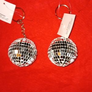 NWT DISCO BALL BAG CHARM